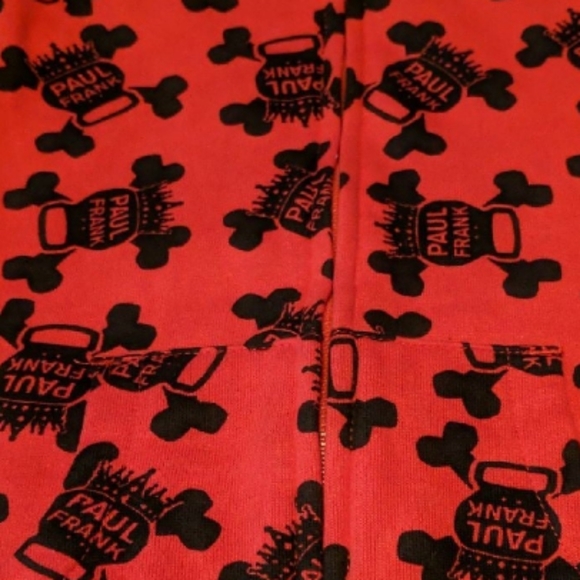 Paul Frank For Target Toddler Boy's Hoodie-Red-NWT-4T - Picture 4 of 6